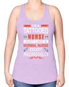 nurse tshirt 1214# - nurse -Racerback Tank