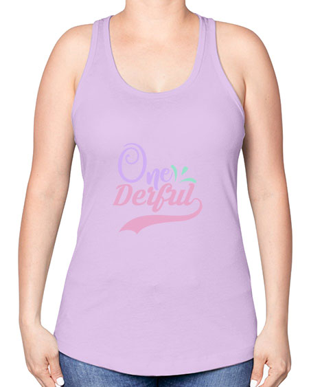 one derful Style 174# - kids -Racerback Tank