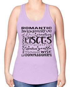 pisces 570# - pisces -Racerback Tank