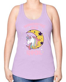 quotes of unicorns unicorns are real unicorns are real 363# - unicorn -Racerback Tank