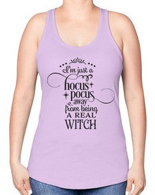real witch 28# - witch -Racerback Tank
