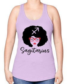 sagitarius 396# - sagittarius -Racerback Tank