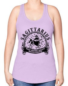 sagittarius 33# - sagittarius -Racerback Tank