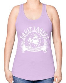sagittarius 34# - sagittarius -Racerback Tank