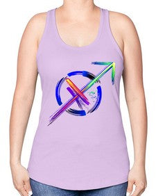 sagittarius 402# - sagittarius -Racerback Tank