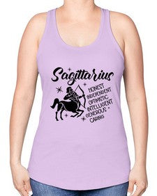 sagittarius 403# - sagittarius -Racerback Tank