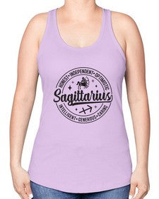 sagittarius 406# - sagittarius -Racerback Tank