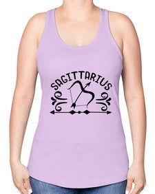 sagittarius 409# - sagittarius -Racerback Tank