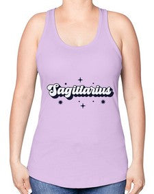 sagittarius 421# - sagittarius -Racerback Tank