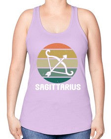 sagittarius 424# - sagittarius -Racerback Tank