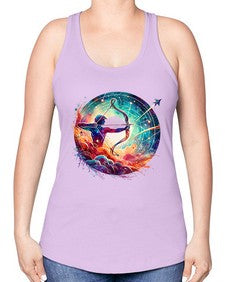 sagittarius 429# - sagittarius -Racerback Tank