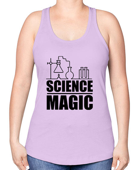 science magic 71# - general science -Racerback Tank