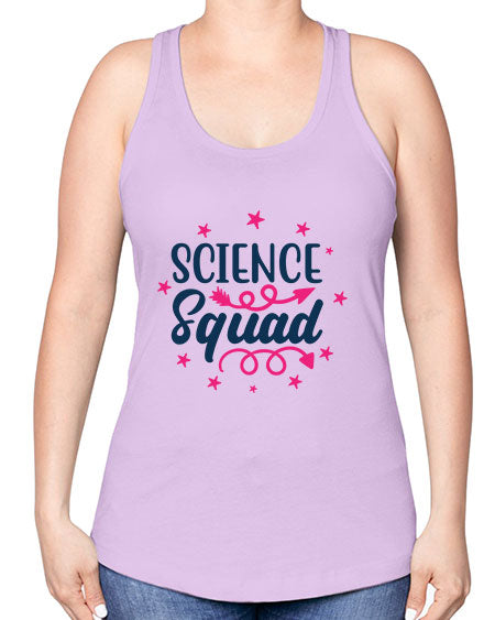 science squad 54# - general science -Racerback Tank