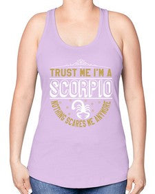 scorpio 458# - scorpio -Racerback Tank