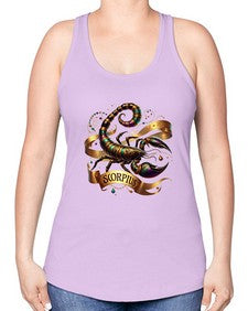 scorpio 459# - scorpio -Racerback Tank