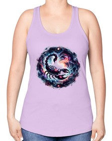 scorpio 461# - scorpio -Racerback Tank