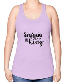 scorpio king 433# - scorpio -Racerback Tank