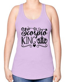 scorpio king 443# - scorpio -Racerback Tank