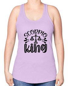 scorpio king 444# - scorpio -Racerback Tank