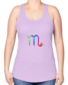 scorpio n 464# - scorpio -Racerback Tank