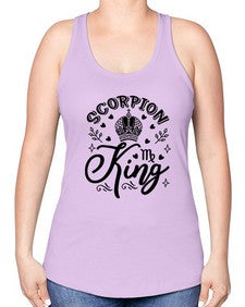 scorpio n king 465# - scorpio -Racerback Tank