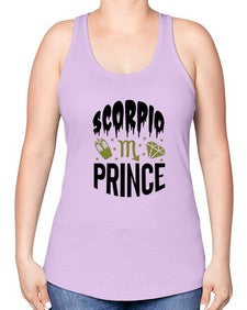 scorpio prince 445# - scorpio -Racerback Tank
