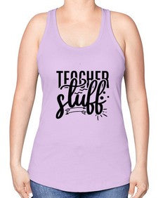 teacher stuff Style 382# - teacher -Racerback Tank