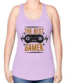 the best 154# - video games -Racerback Tank