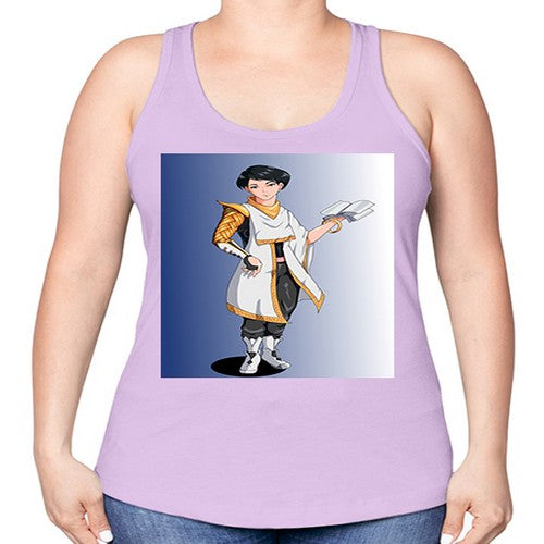 the book master 58# - anime -Racerback Tank