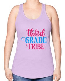 third grade tribe 978# - third grade -Racerback Tank