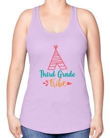 thirth grade tribe 983# - third grade -Racerback Tank