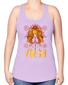 virgo 138# - virgo -Racerback Tank