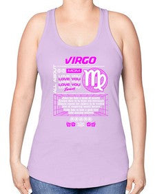 virgo 544# - virgo -Racerback Tank