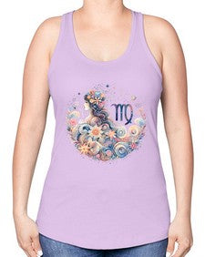 virgo 553# - virgo -Racerback Tank