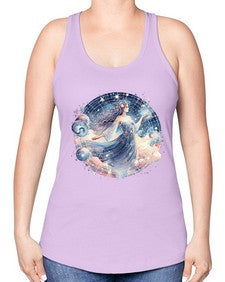 virgo 554# - virgo -Racerback Tank