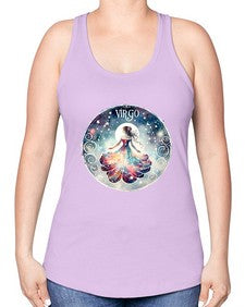virgo 555# - virgo -Racerback Tank