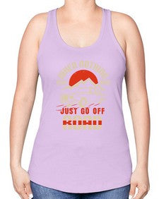 when nothing going right just go off road 87# - car -Racerback Tank