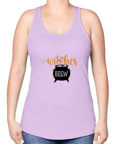 witches brew 6# - witch -Racerback Tank