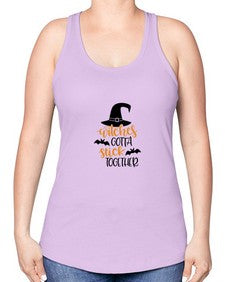 witches gotta stick together 5# - witch -Racerback Tank