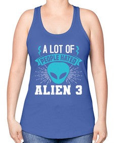 A lot of people hated alien 1# - ufo -Racerback Tank