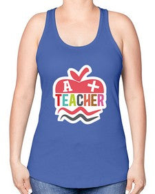 ATeacher 583# - teacher -Racerback Tank