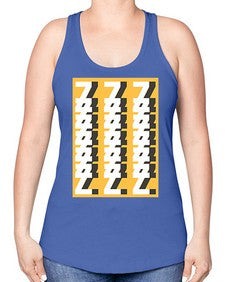 Abstract Shape 187# - art pop art -Racerback Tank