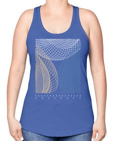 Abstract Shape 204# - art pop art -Racerback Tank