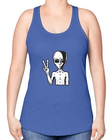 Alien 59# - ufo -Racerback Tank