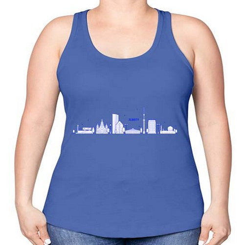 Almaty 309# - cities -Racerback Tank