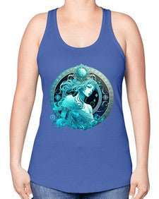 Aquarius 63# - aquarius -Racerback Tank