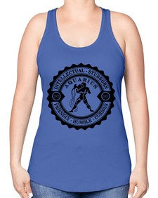 Aquarius balck 44# - aquarius -Racerback Tank
