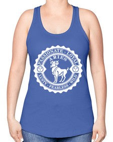Aries 4# - aries -Racerback Tank