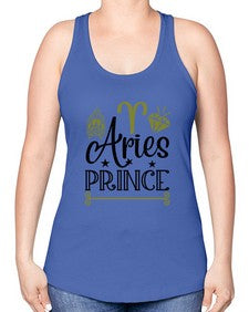 Aries prince 113# - aries -Racerback Tank