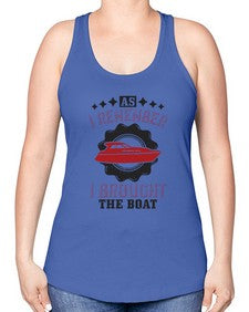 As I remember I brought the boat 34# - boats -Racerback Tank